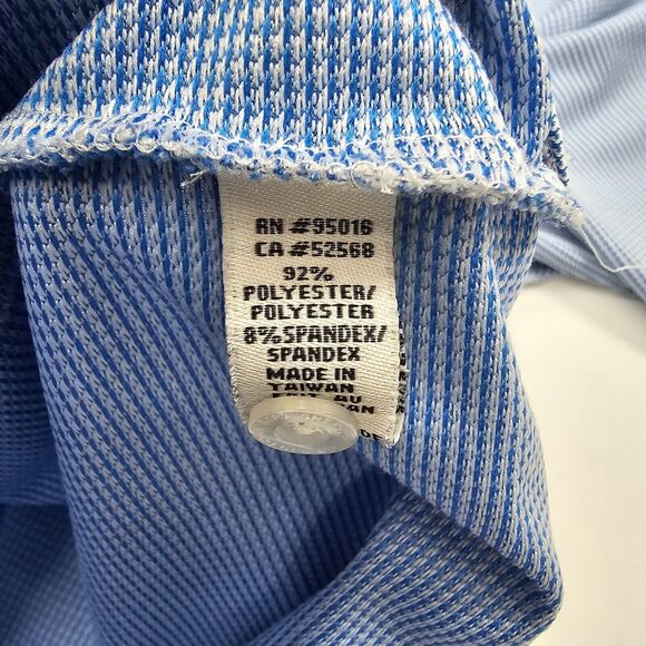 Straight Down Men's Blue Golf Polo Shirt Somerby Golf Course Logo Size M - Picture 7 of 12